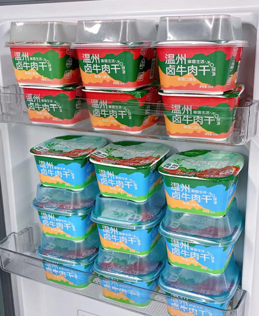 老米优品🎈【真牛肉越嚼越香】原切草饲牛肉 幸福口袋 温州卤牛肉干  ❌面粉大豆蛋白，❌香精色素防腐剂，真材实料 老卤汤入味 55g*3/盒 商品图8