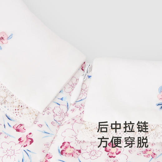 【商场同款】英氏童装连衣裙可爱女宝碎花裙春季外出裙子新款 商品图3