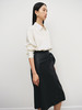 显贵小羊皮纹路 绑结裹身皮半裙FB474823N 商品缩略图11