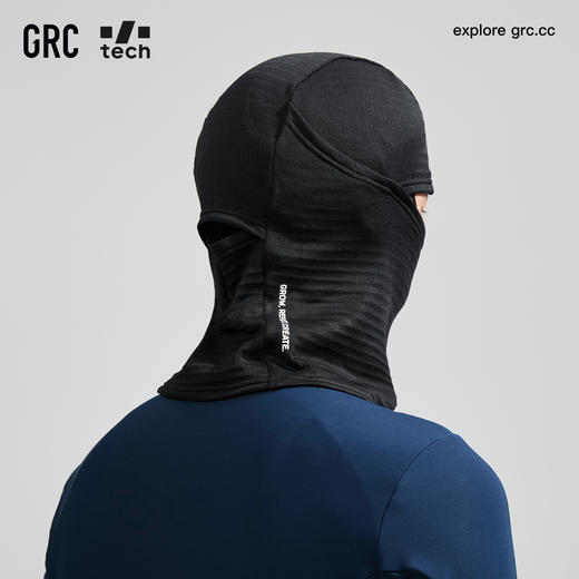 GRC桀骜无尽新款Polartec秋冬抓绒二合一骑行头套全脸保暖面巾 商品图4