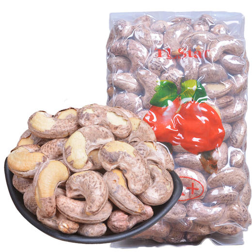 越南正八婆A+180带皮腰果500g 商品图0