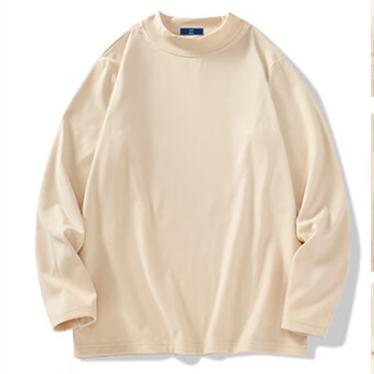 【纯色简约圆领套头卫衣】长袖T恤百搭打底衫 商品图2