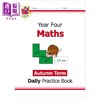 【中商原版】英国原版CGP教辅 新KS2数学日常练习书 四年级-秋季学期New KS2 Maths Daily Practice Book Year 4 Autumn Term 商品缩略图0