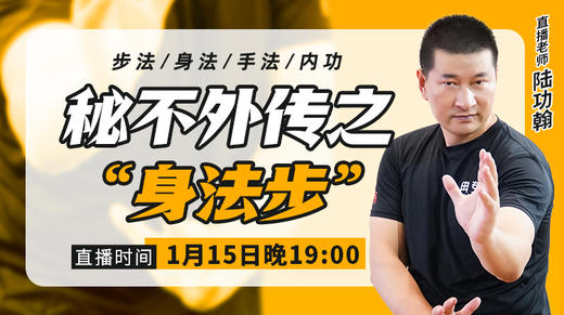 陆功翰传武秘籍第十五期——秘不外传之“身法步” 商品图0