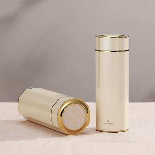 思宝方琮1/2号新品真空保温杯礼盒包装便携车载男女通用内置茶隔 商品图2