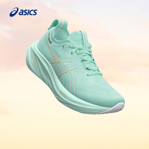 ASICS亚瑟士女子旗舰跑鞋GEL-NIMBUS 26透气回弹运动鞋1012B601 商品图1