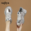 品质好货 | Safiya/索菲娅2023秋冬百搭厚底加绒运动保暖休闲鞋 SF33112802 商品缩略图3