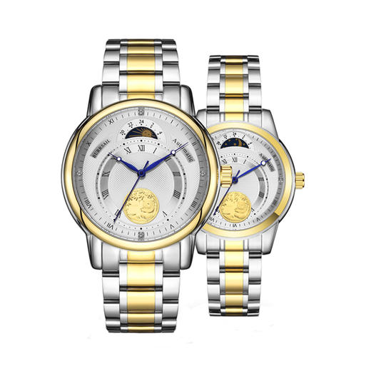 BURRSAIL熊猫金币机械对表 商品图0