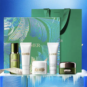 LA MER海蓝之谜愈龄奢宠5重礼套盒 【眼霜5ml+面霜7ml+精粹水30ml+护手霜30ml+洁面乳30ml】