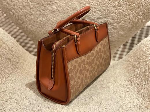 coach专柜新款brooke carryall28，配长肩带，可手拎可单肩可斜挎！美国代购，无中文标签，介意慎拍 F 商品图1