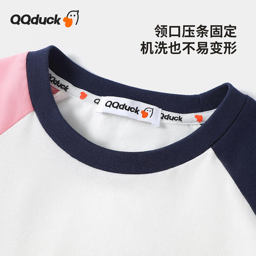 【清仓捡漏】【120-165】【可可鸭】女童春秋长袖t恤棉92%、氨纶8% 商品图5
