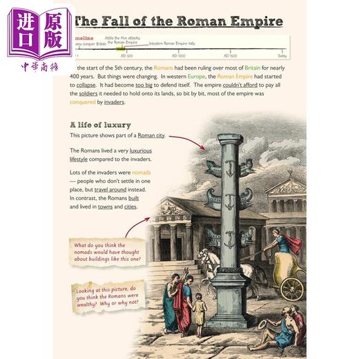 【中商原版】英国CGP KS2 Discover & Learn: History - Anglo-Saxons Study Book, Year 5 & 6 商品图2
