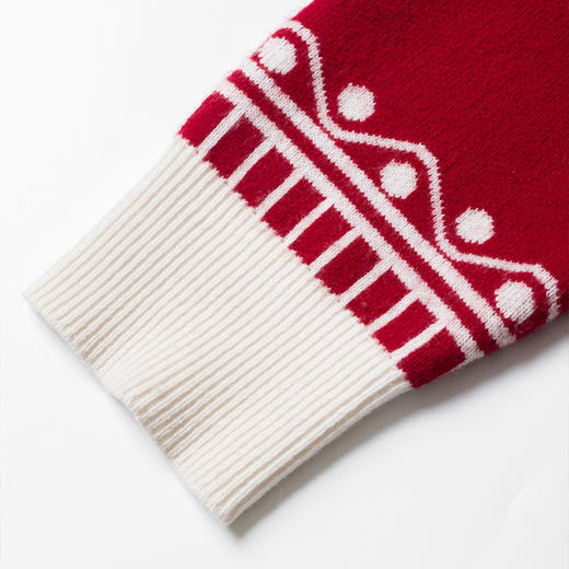 【现货】中国风元素喜庆 节日略宽松毛衫 商品图3