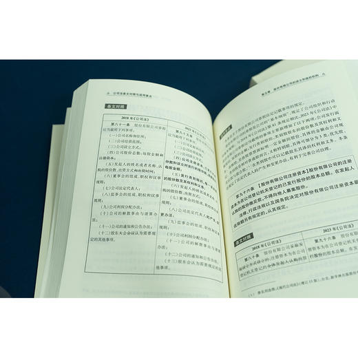 公司法条文对照与适用要点（新旧对照，典型案例，2023年12月新修订公司法）何建编著 法律出版社 商品图8