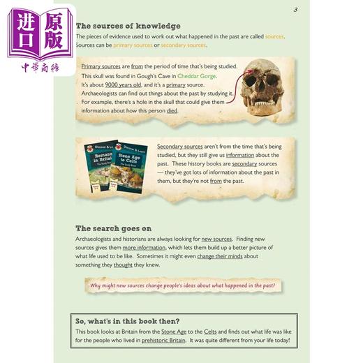 【中商原版】英国CGP KS2 Discover & Learn: History - Stone Age to Celts Study Book, Year 3 & 4 商品图3