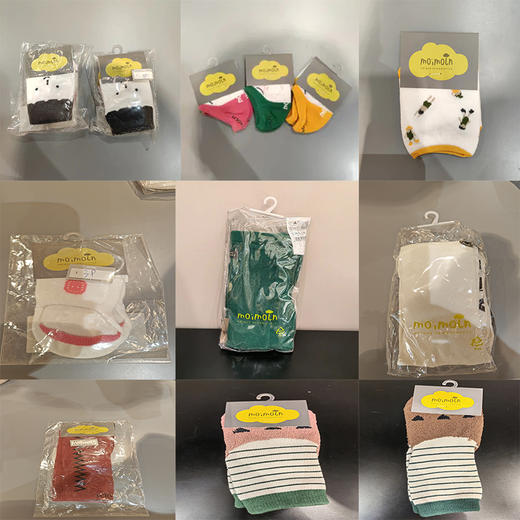 moimoln小云朵包装微瑕特价袜子0-6岁 商品图1