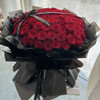 【深情久久】99朵精品丝绒玫瑰，高端海派大花束 商品缩略图0
