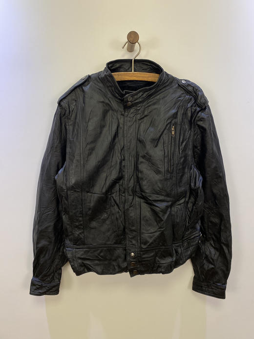 80年代 Vintage Berman’s 皮衣 _LJK(M) 商品图1