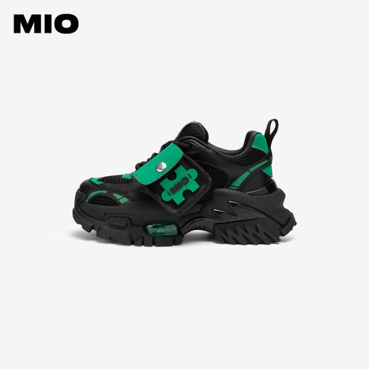 MIO米奥春季圆头高跟时尚休闲鞋撞色潮流运动老爹鞋女鞋M241586168 商品图1