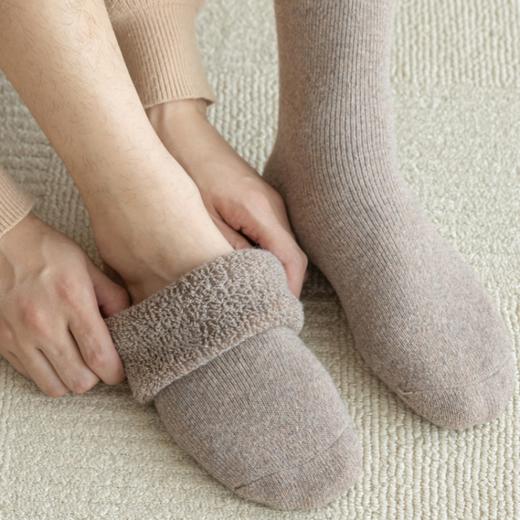 这个冬天给“足”舒适【AILISCOCO速暖羊毛袜】 棉羊毛混纺 不扎肉不臭脚 加厚男女款 商品图6