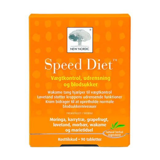 [丹麦]纽诺迪克草本海藻提取体重管理保健片 90粒. New Nordic Speed Diet 90tabs. 商品图0