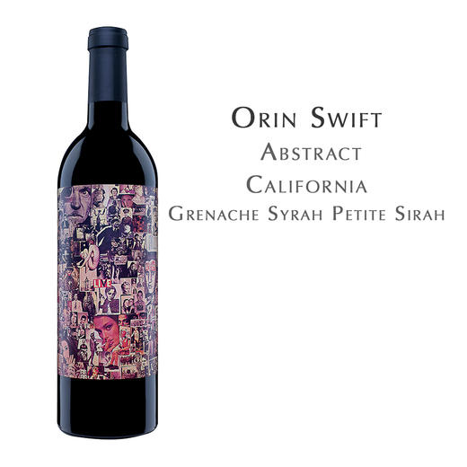 奥林斯威抽象派西拉混酿红葡萄酒 商品图0