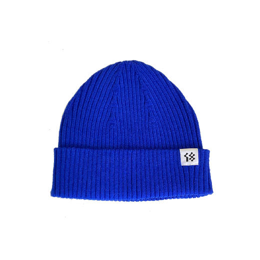 【18周边商店】18logo毛线帽 黑色/黑色 商品图1