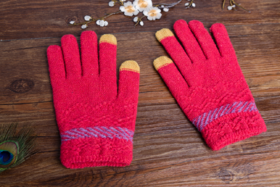 毛线手套