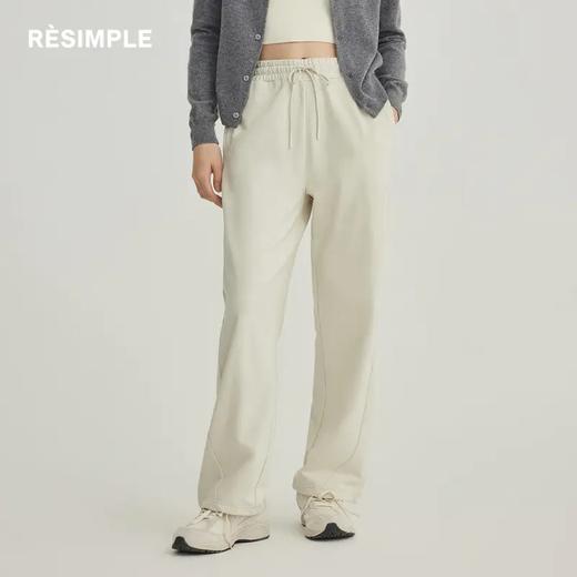 1F【RESIMPLE】极简主义针织长裤 商品图0