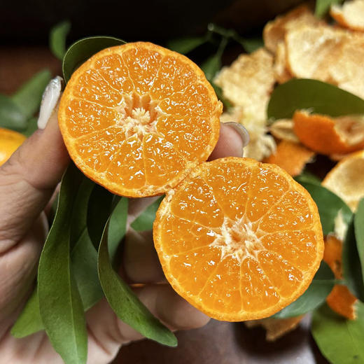 广西砂糖橘，皮薄肉厚，果肉鲜嫩，浓甜化渣！ 商品图0