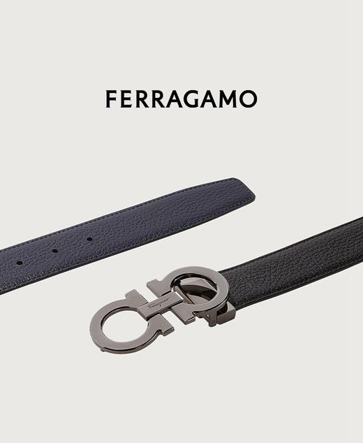FERRAGAMO 菲拉格慕 男士皮带  0687611-015 .牛皮革（暂无品牌物料包装） 商品图0