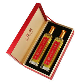 野岭冷榨油茶籽礼盒500ML*2瓶（山茶油，有机认证，冷榨）