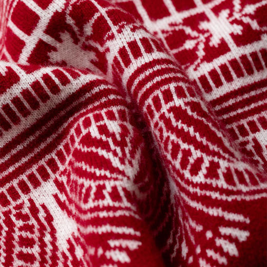 【现货】中国风元素喜庆 节日略宽松毛衫 商品图4