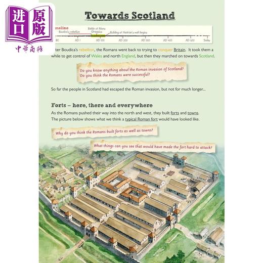 【中商原版】英国CGP KS2 Discover & Learn: History - Romans in Britain Study Book, Year 3 & 4 商品图3