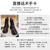 真皮马丁靴女2023秋冬新款休闲时尚百搭复古短靴厚底圆头粗跟潮靴 商品缩略图3