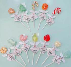 (10起少2元/20起少4元)飞享家棒棒糖8g*10支（多种口味+图案）