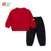 【加绒保暖】24新春男童套装国风祥龙长袖卫衣长裤两件套拜年服ZB1DT011 商品缩略图6