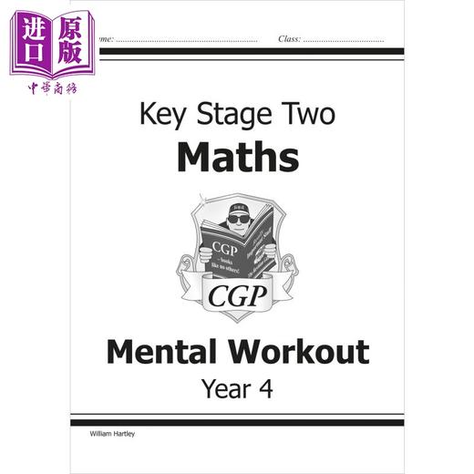 【中商原版】英国CGP KS2 Mental Maths Workout - Year 4 商品图0