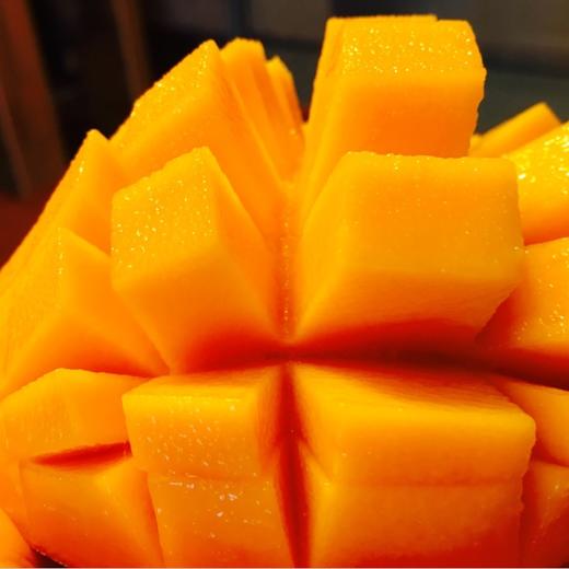 🌹🥭秘鲁空运太阳芒☀️，红艳艳的果子肉质厚实，细腻顺滑，熟透的果子甜香味十足，吃完了还要一直砸吧着嘴巴，太回味太满足了😋🥭🧡🧡 商品图1