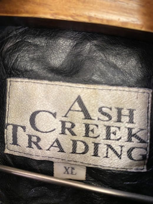 90年代 Vintage ASH CREEK TRADING 皮衣 _LJK(XL) 商品图2