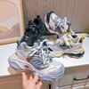新款老爹鞋女2023秋季厚底增高运动鞋女休闲百搭鞋子女款透气女鞋 商品缩略图0