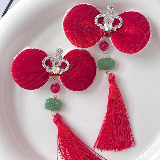 LUCA吊坠皇冠红色儿童对夹154574357 商品图3