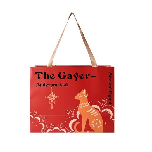 大英博物馆 盖亚安德森猫系列剪纸猫纸袋（请搭配店内其他产品一起购买，单拍不发货） 商品图0