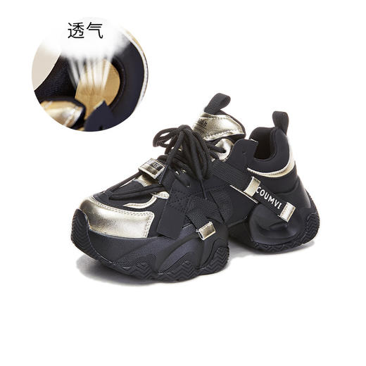 新款老爹鞋女2023秋季酷帅时尚厚底运动鞋女百搭休闲鞋潮舒适女鞋 商品图6