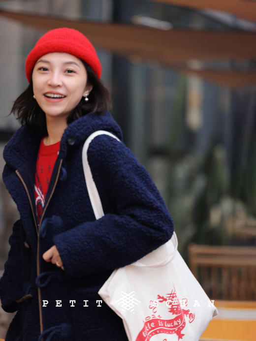 699积分兑换 PETIT SCHAN小闪 lucky dragon 2024 小闪吉祥龙 小闪龙年限定版新年帆布袋 商品图5