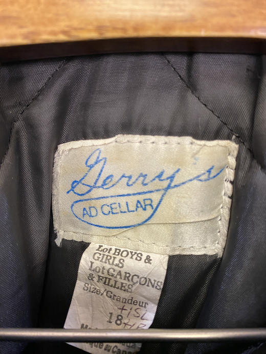 80年代 Vintage AD CELLAR 加拿大制 皮衣 _LJK(S) 商品图2