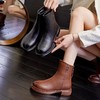 真皮马丁靴女2023秋季新款复古加绒短靴复古英伦风女靴百搭靴子女 商品缩略图0
