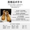 真皮大黄靴女2023秋冬新款圆头系带百搭短靴女复古英伦风马丁靴女 商品缩略图3