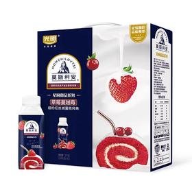 H光明莫斯利安草莓蔓越莓纽约丝绒蛋糕风味（200ml*10）
