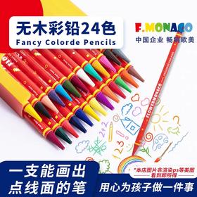 花芽	FM600195彩铅24色